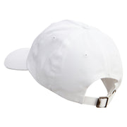 US Warship Navy Unstructured Low Profile 6 panel Cotton Cap - White OSFM