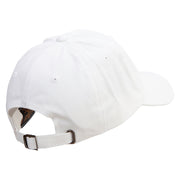 US Warship Navy Unstructured Low Profile 6 panel Cotton Cap - White OSFM