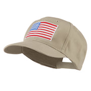 American Flag Embroidered Cap