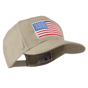 American Flag Embroidered Cap