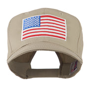 American Flag Embroidered Cap