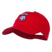 82nd Airborne Military Embroidered Pigment Dyed Cotton Cap