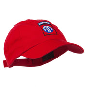 82nd Airborne Military Embroidered Pigment Dyed Cotton Cap