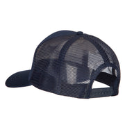 101st Airborne Veteran Embroidered Solid Cotton Mesh Pro Cap