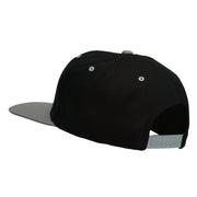 Arial Number 10 Embroidered Classic Two Tone Snap Back Cap