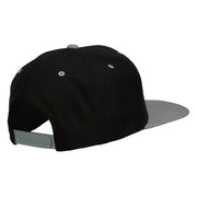 Arial Number 10 Embroidered Classic Two Tone Snap Back Cap