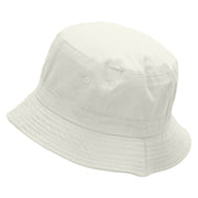 2 Face Embroidered Bucket Hat