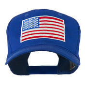 American Flag Embroidered Cap