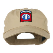 82nd Airborne Military Embroidered Pigment Dyed Cotton Cap