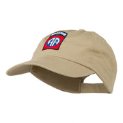 82nd Airborne Military Embroidered Pigment Dyed Cotton Cap