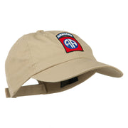 82nd Airborne Military Embroidered Pigment Dyed Cotton Cap