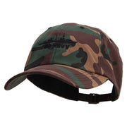 US Warship Navy Unstructured Low Profile 6 panel Cotton Cap - Green-Camo OSFM