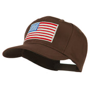 American Flag Embroidered Cap