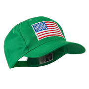 American Flag Embroidered Cap