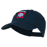 82nd Airborne Military Embroidered Pigment Dyed Cotton Cap