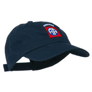 82nd Airborne Military Embroidered Pigment Dyed Cotton Cap