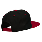 Arial Number 10 Embroidered Classic Two Tone Snap Back Cap