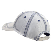 Licensed 82nd Airborne Military Embroidered Low Profile Special Cotton Mesh Cap - Putty OSFM