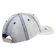 Licensed 82nd Airborne Military Embroidered Low Profile Special Cotton Mesh Cap - Putty OSFM