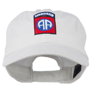 82nd Airborne Military Embroidered Pigment Dyed Cotton Cap