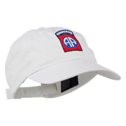 82nd Airborne Military Embroidered Pigment Dyed Cotton Cap