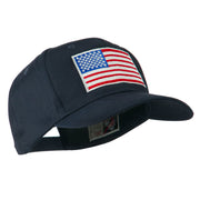 American Flag Embroidered Cap