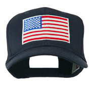 American Flag Embroidered Cap