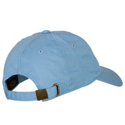 Angel Emoji Patched Unstructured Washed Cap