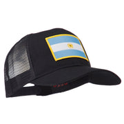 Argentina Flag Patched Mesh Cap