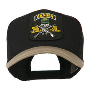 US Army Ranger Military Patched Two Tone High Cap