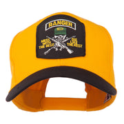 US Army Ranger Military Patched Two Tone High Cap