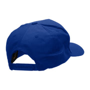 Patched Solid Cotton Twill 5 Panel Prostyle Snap Cap