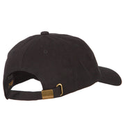 Angel Emoji Patched Unstructured Washed Cap