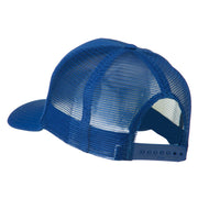 Argentina Flag Patched Mesh Cap