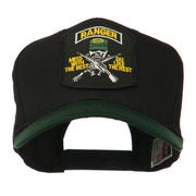 US Army Ranger Military Patched Two Tone High Cap