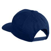 Veteran US Air Force Patched Solid Cotton Twill Cap - Royal OSFM