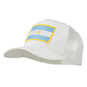 Argentina Flag Patched Mesh Cap