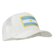 Argentina Flag Patched Mesh Cap