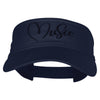 Music Script Heat Transfer Pro Style Cotton Twill Washed Visor