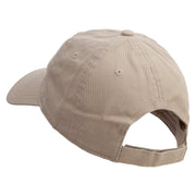 Grandpa Embroidered Deluxe Washed Twill Cap - Khaki OSFM