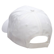 Dentist Embroidered Low Profile Organic Cotton Cap - White OSFM