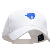 Dentist Embroidered Low Profile Organic Cotton Cap - White OSFM