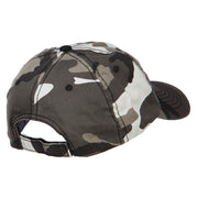 Air Force Veteran Letters Embroidered Camo Cap