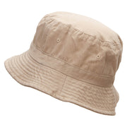 Hiking Man Symbol Embroidered Bucket Hat