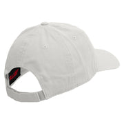 Grandpa Embroidered Deluxe Washed Twill Cap - White OSFM