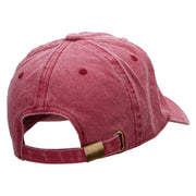 US 6 Embroidered Unstructured Cotton Cap