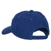 Sailboat and Ocean Embroidered Unstructured Cap