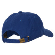 Sailboat and Ocean Embroidered Unstructured Cap