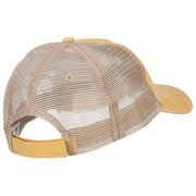 Aloha Beach Embroidered Washed Twill Trucker Cap