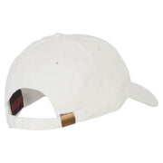 Sailboat and Ocean Embroidered Unstructured Cap